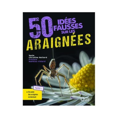 50 idées fausses sur les araignées - LIVRE - Christine Rollard