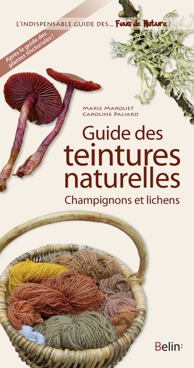 Guide des teintures naturelles, champignons et lichens - LIVRE