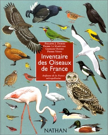 Inventaire des oiseaux de France - BEAU LIVRE