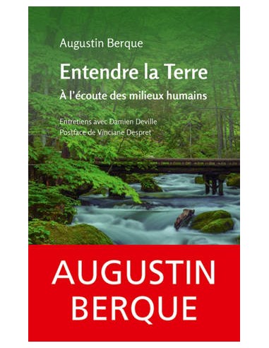 Entendre la Terre - LIVRE - Augustin Berque